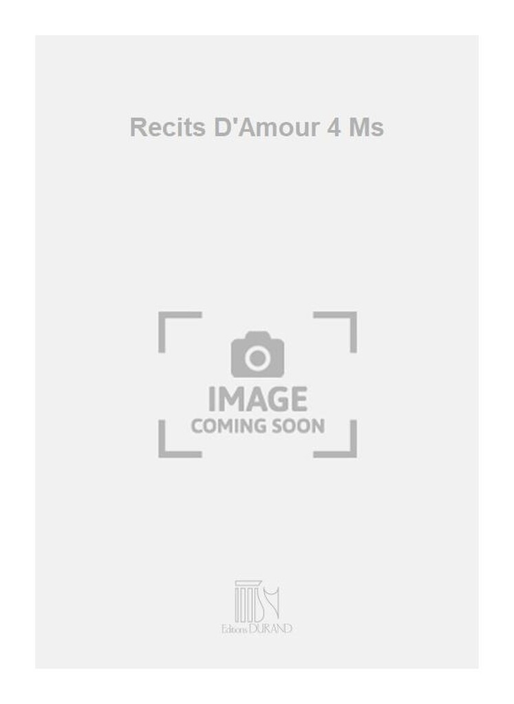 Recits D'Amour 4 Ms
